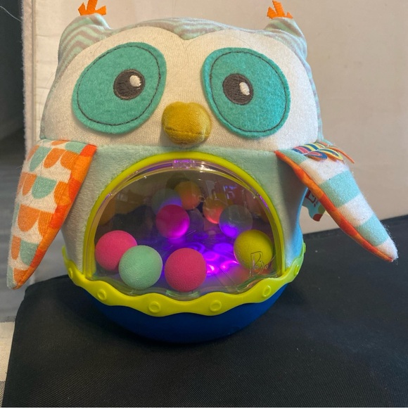 Colorful Owl Toy with Lights - Picture 1 of 6